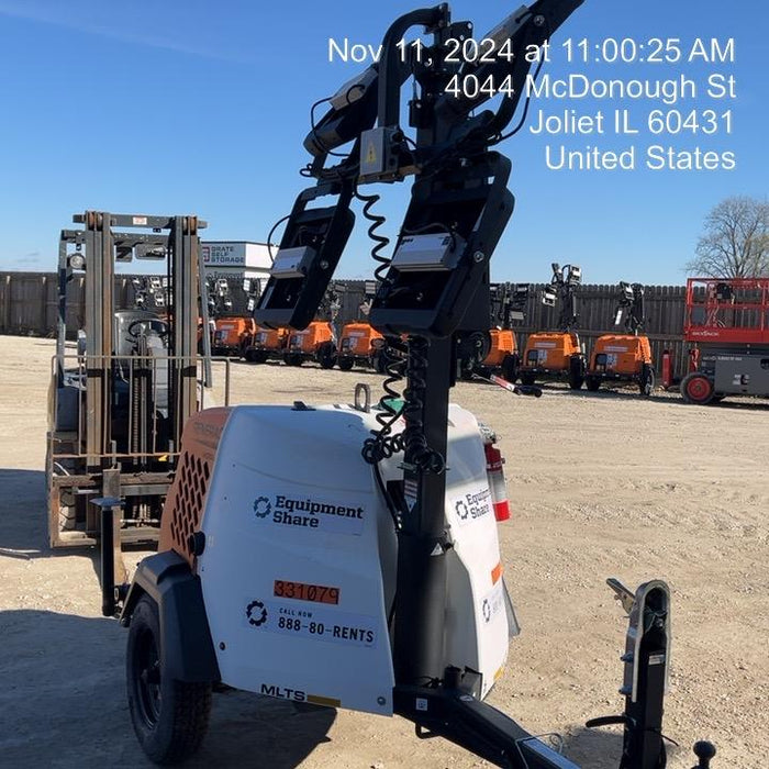 2023 Generac MLT2 Diesel, Flex Switch 120V Input, Powerzone Controller, (4) 320W LED Lights, 4kW Generator, 39.9 Gal Fuel Tank, 2" Ball, T3