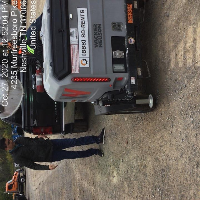 2019 Wacker Neuson LTV6L-MH Wacker Neuson LTV6L Mobile Light Tower w/Fuel Level Sensor Installed