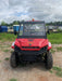 2021 Yanmar YU1000 Canopy, Steel Wheel, Poly WindShield, Beacon, Backup Alarm