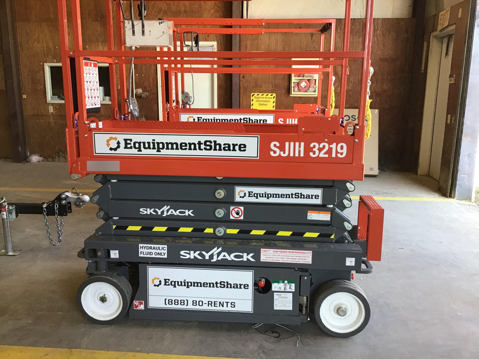 2019 Skyjack SJIII-3219 Standard Options, Trojan Batteries