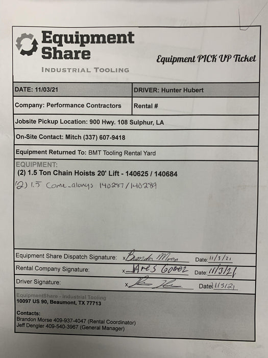 2021 HARRINGTON CF015-20