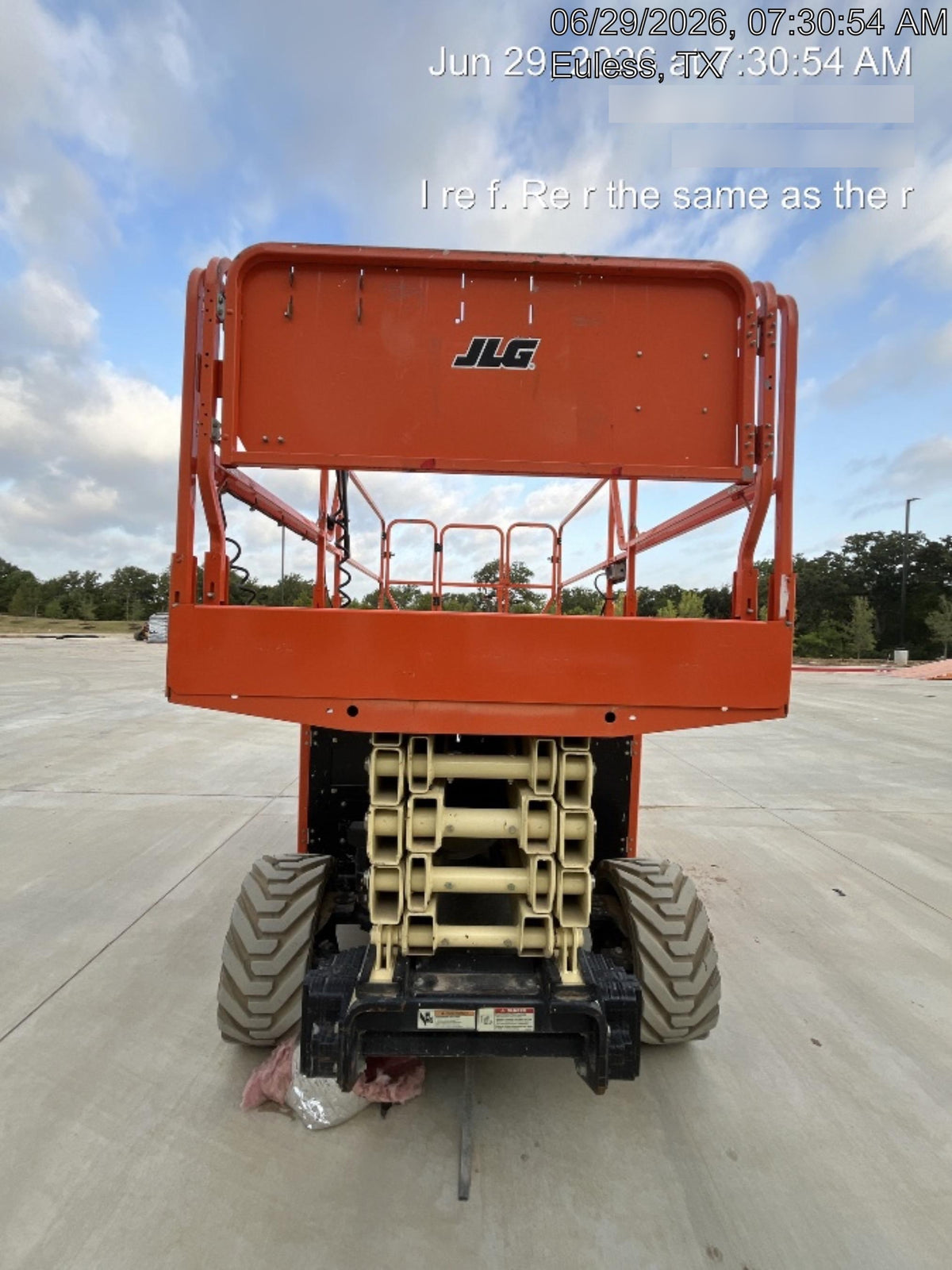 2021 JLG ERT4069