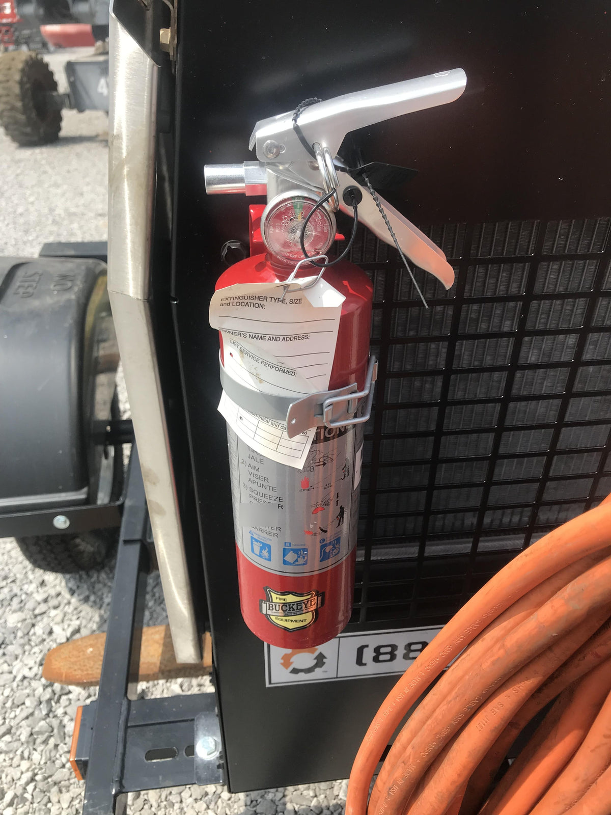 2024 Lincoln Electric LE400 Kubota V1505, Trlr, Cable Rack, Light Kit, ES Decals, T3