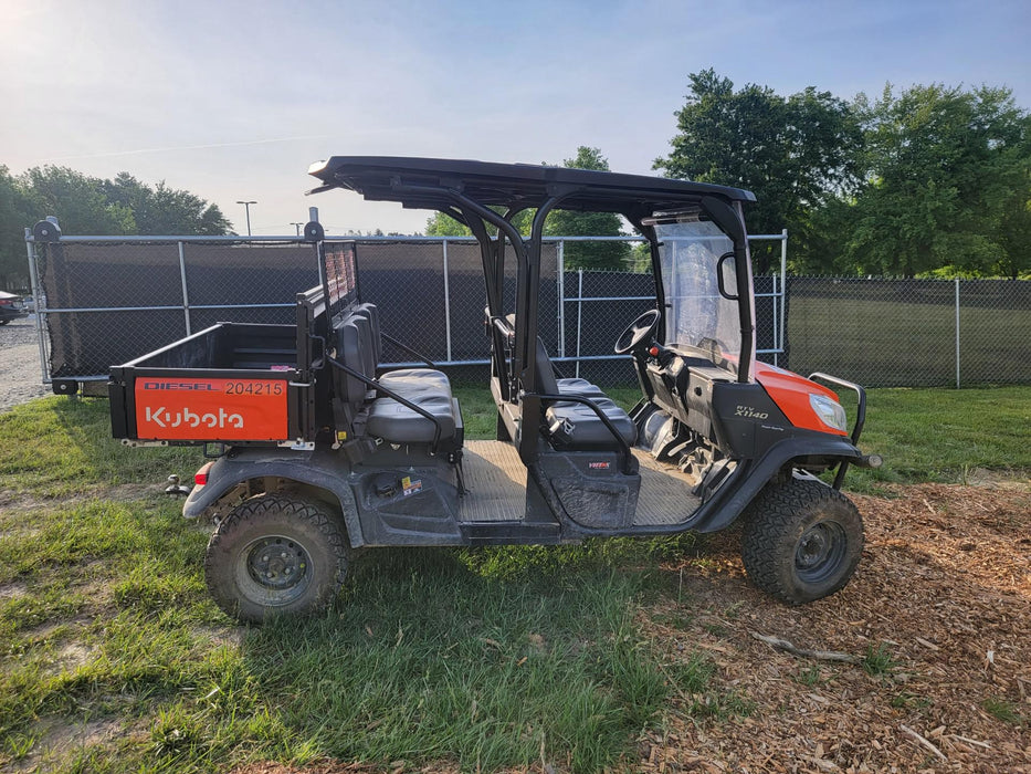 2022 Kubota RTV-X1140W-H Plastic Canopy, Windshield Acrylic Clear, LED Strobe Light, Wire Harness Kit, Back up Alarm