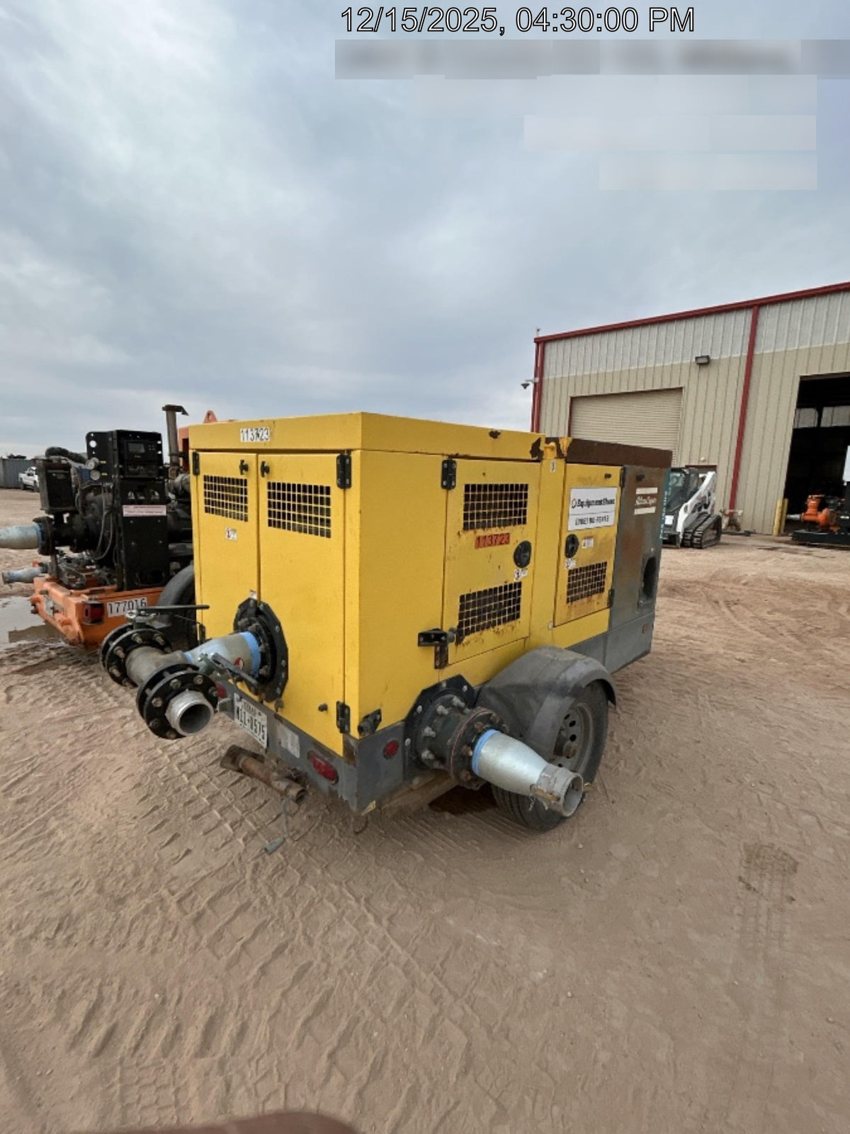 2020 ATLAS COPCO PAS 150 HF CS Enclosed