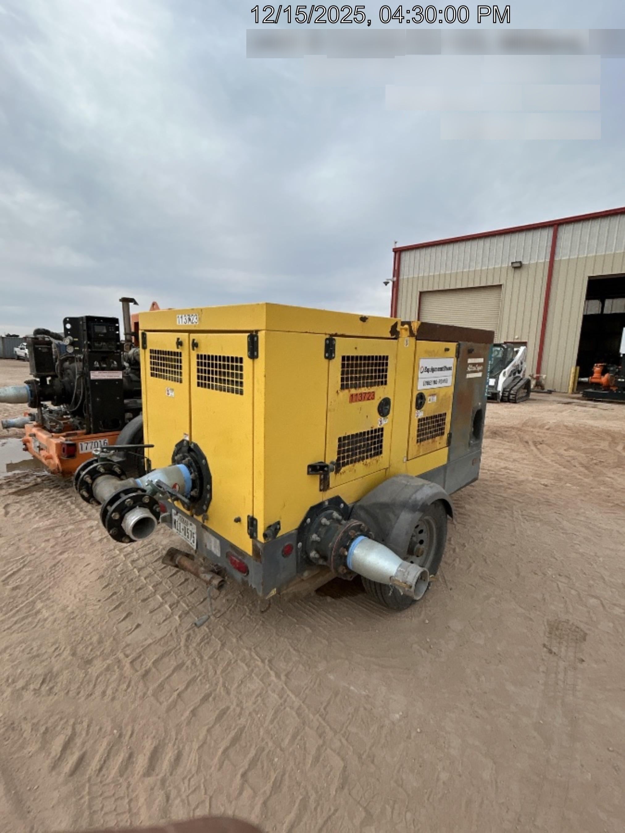 2020 ATLAS COPCO PAS 150 HF CS Enclosed