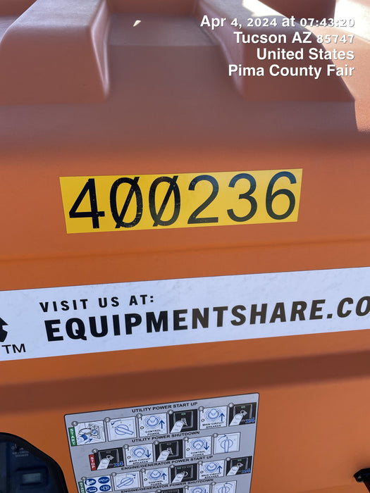 2024 Generac MLT2 Diesel, Flex Switch 120V Input, Powerzone Controller, 
(4) 320W LED Lights, 4kW Generator, 39.9 Gal Fuel Tank, 2" Ball, T3