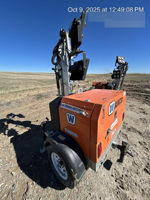 2024 Wanco WLTT-4MM4K Diesel, Deep Sea Controller, Shore Power Plug, Auto Start, (4) 350W LED Floodlights, 4kW Generator, 60 Gal Fuel Tank, 2" Ball, T3