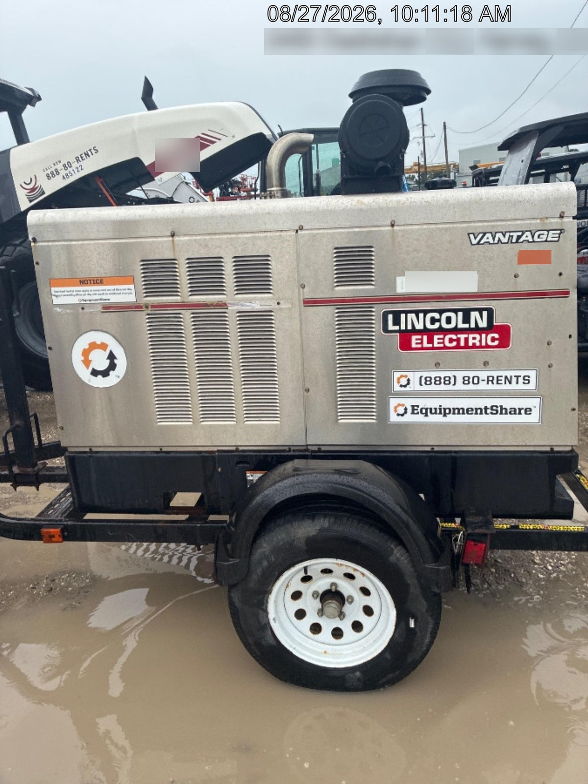 2021 Lincoln Electric Vantage 549X VANTAGE 549X READY PAK 3