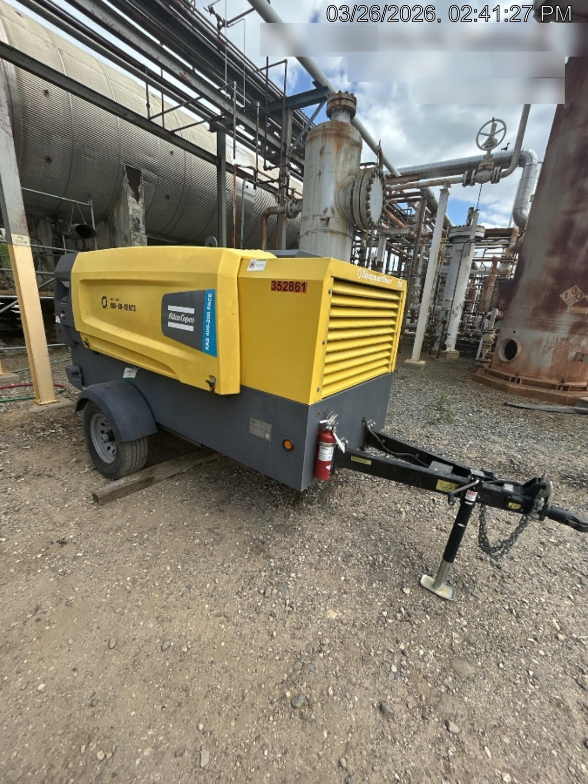 2023 ATLAS COPCO XAS 400-200 PACE PFF
