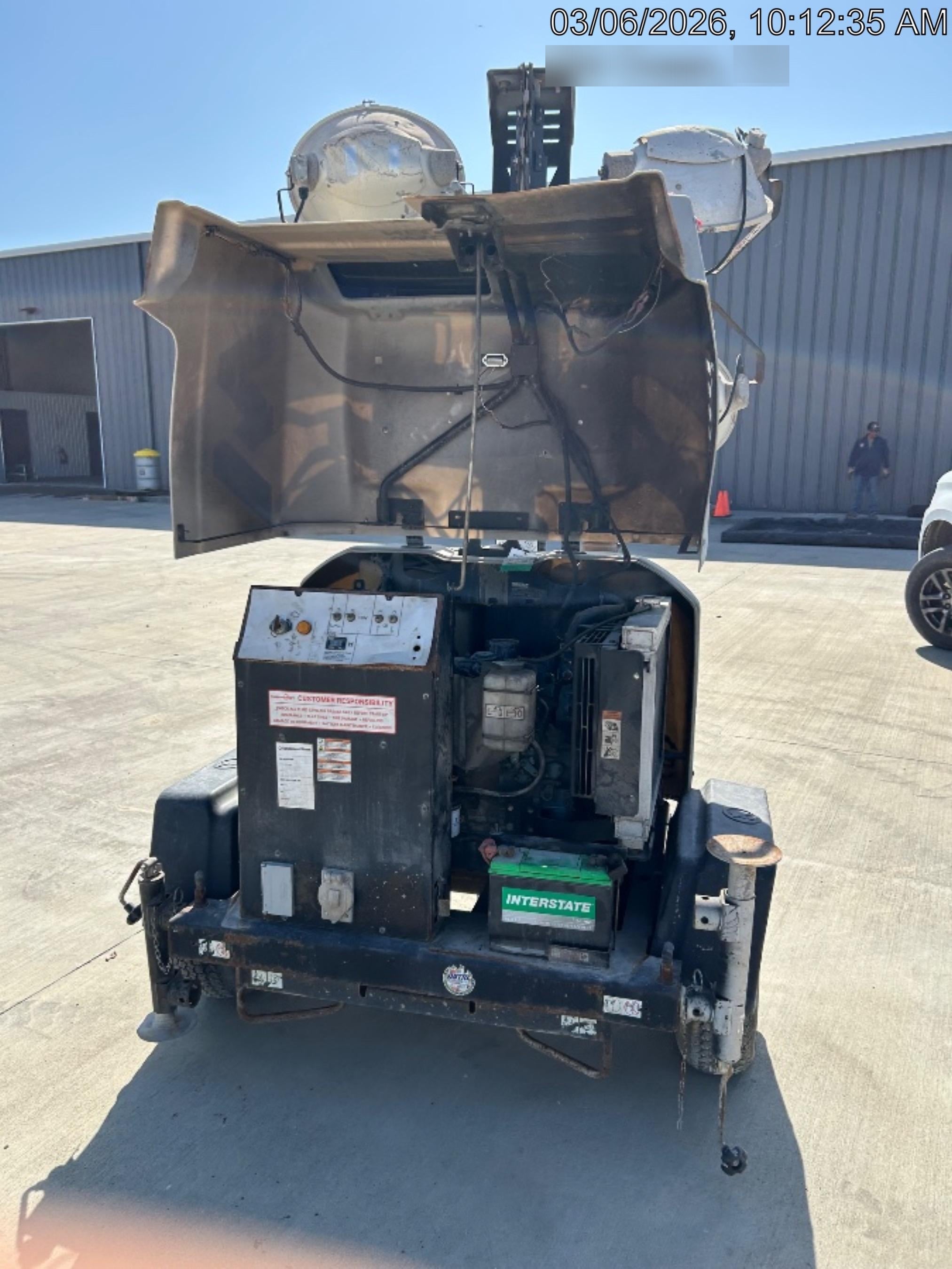 Wacker Neuson LTV6K-MH Wacker Neuson LTV6K Light Tower w/Kubota Engine