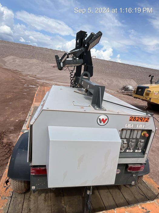 2022 Wacker Neuson LTW20Z1 Isuzu Dsl. Engine, 23' Mast, (4) 300W LED Lights, CWK, Programmable Dawn to Dusk, 360 Deg. Rotation, 57 Gal. Tank, Trailer Mounted