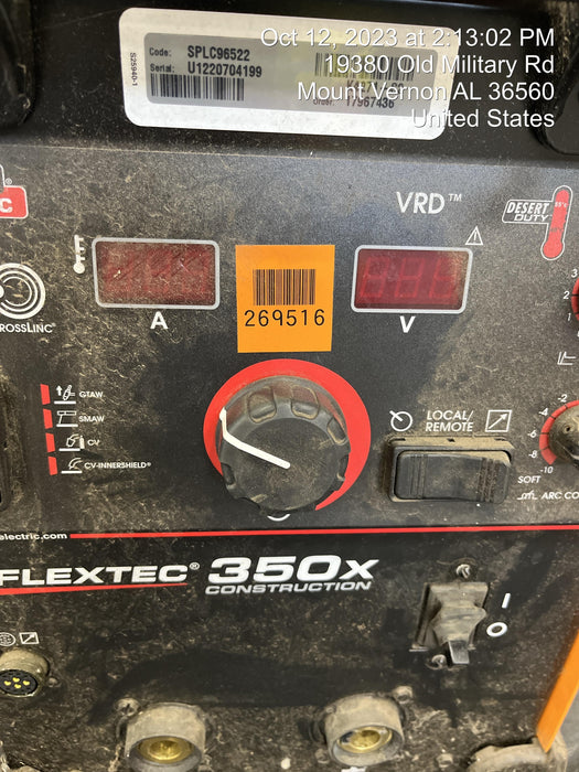 2022 LINCOLN ELECTRIC FLEXTEC 350X