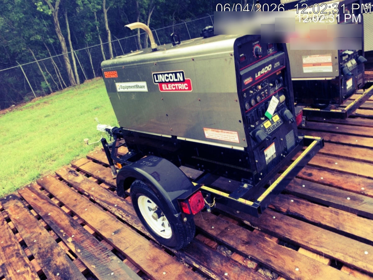2024 Lincoln Electric LE400 Kubota V1505, Trlr, Cable Rack, Light Kit, ES Decals, T3