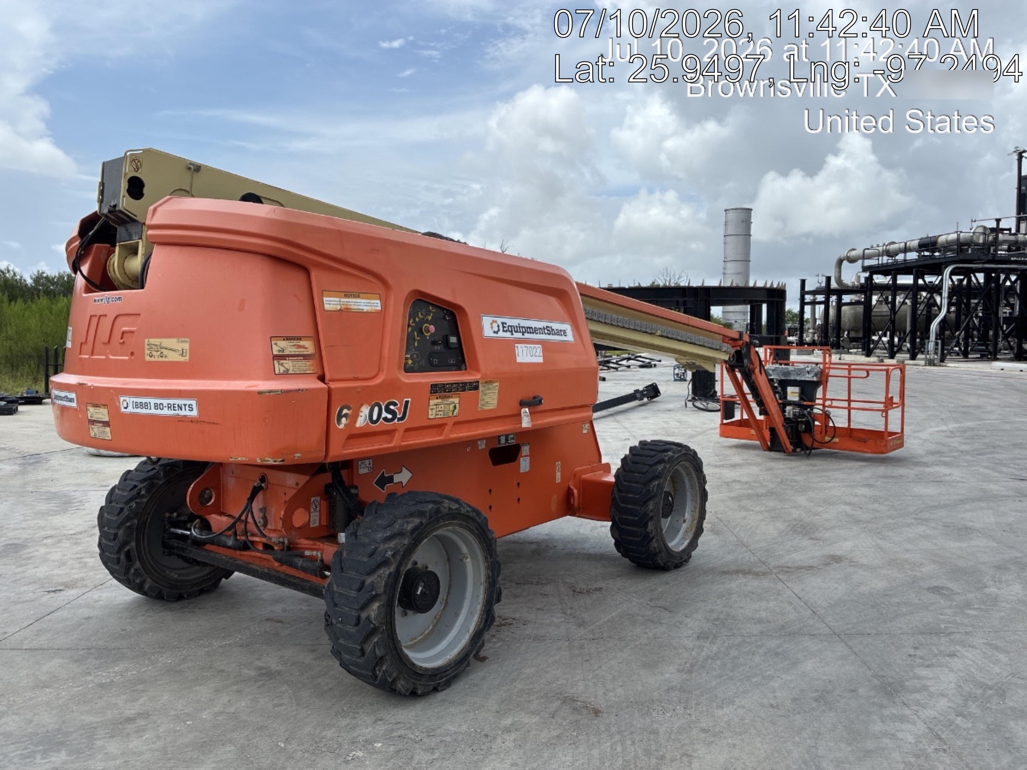 2021 JLG 660SJ
