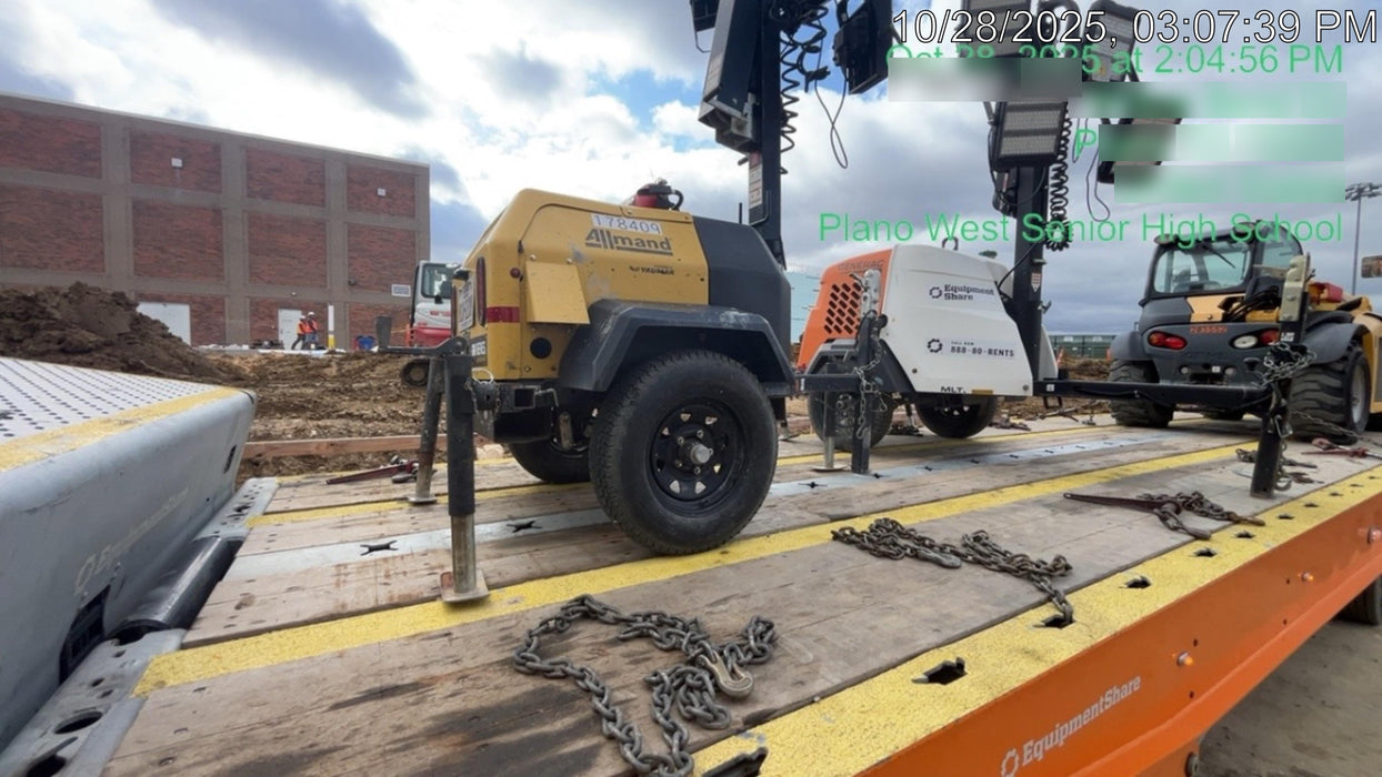 Allmand NLV3GR 3kW Light Plant - LED