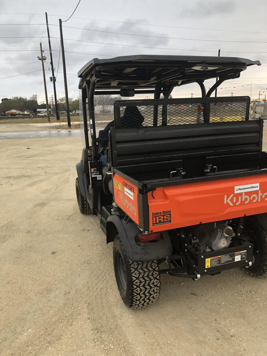 2022 Kubota RTV-X1140W-H Plastic Canopy, Windshield Acrylic Clear, LED Strobe Light, Wire Harness Kit, Back up Alarm