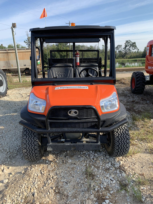 Kubota RTV-X1140W-H 4WD, LED Strobe, Windshield Acrylic Clear, Plastic Canopy, Wire Harness Kit, Backup Alarm
