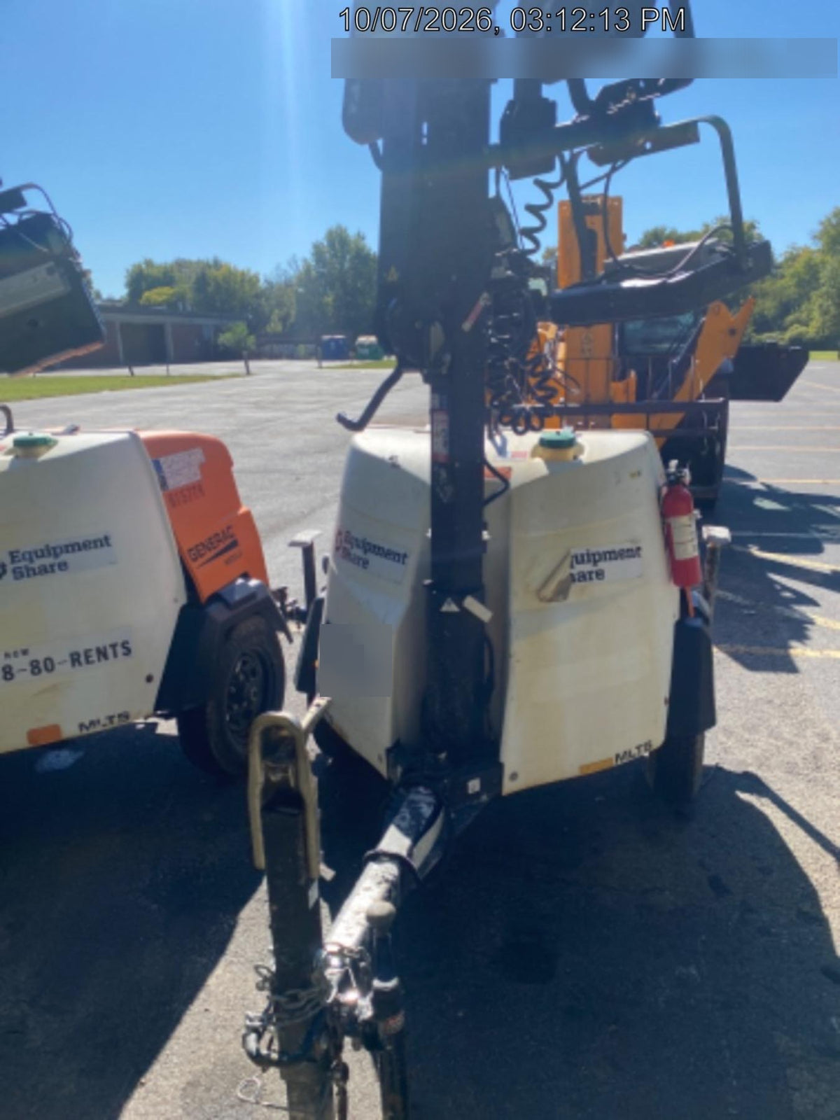 2024 Generac MLT2 Diesel, Flex Switch 120V Input, Powerzone Controller, 
(4) 320W LED Lights, 4kW Generator, 39.9 Gal Fuel Tank, 2" Ball, T3