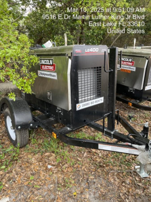 2024 Lincoln Electric LE400 Kubota V1505, Trlr, Cable Rack, Light Kit, ES Decals, T3