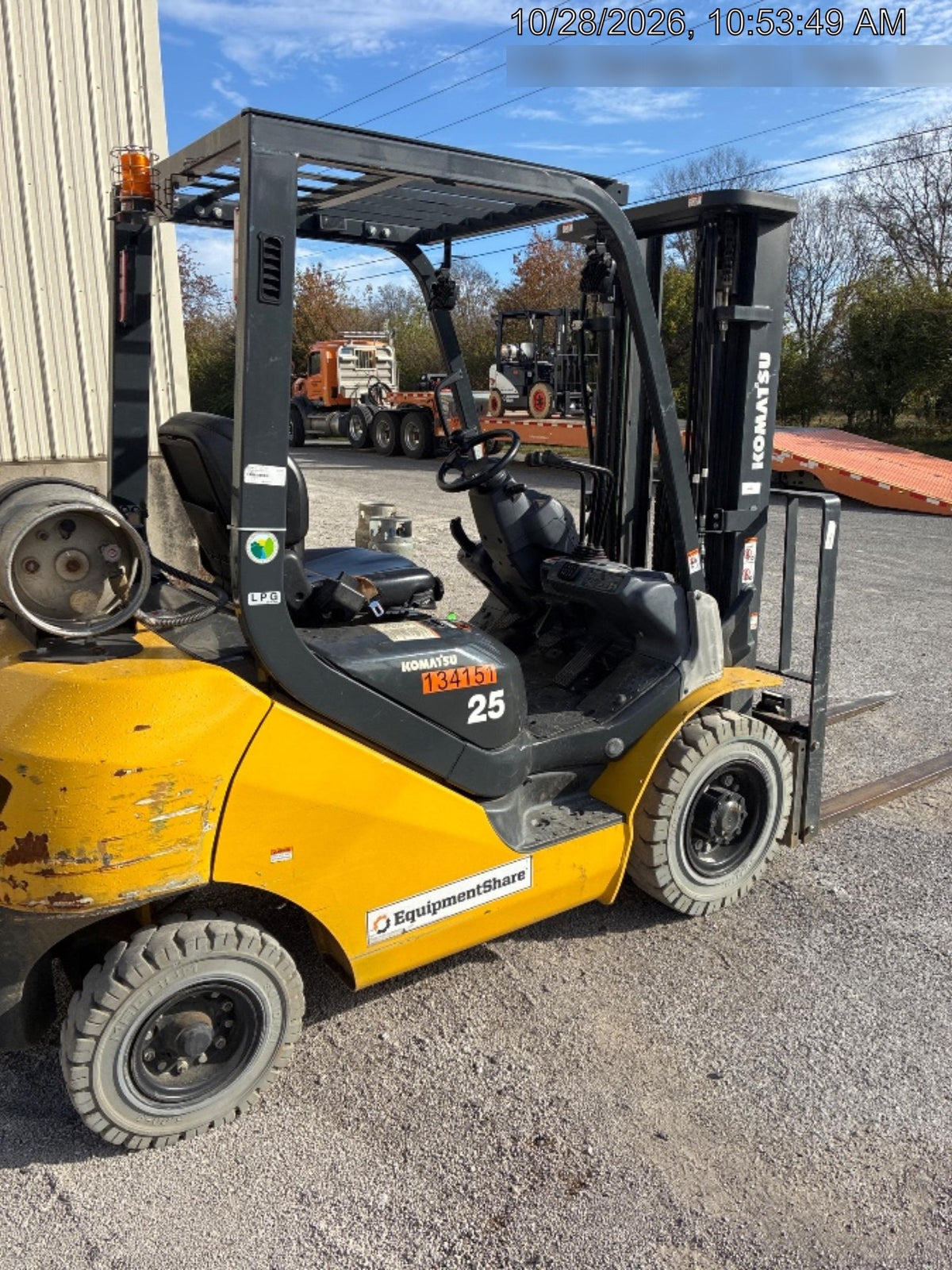 2021 KOMATSU FG25T-16 LP