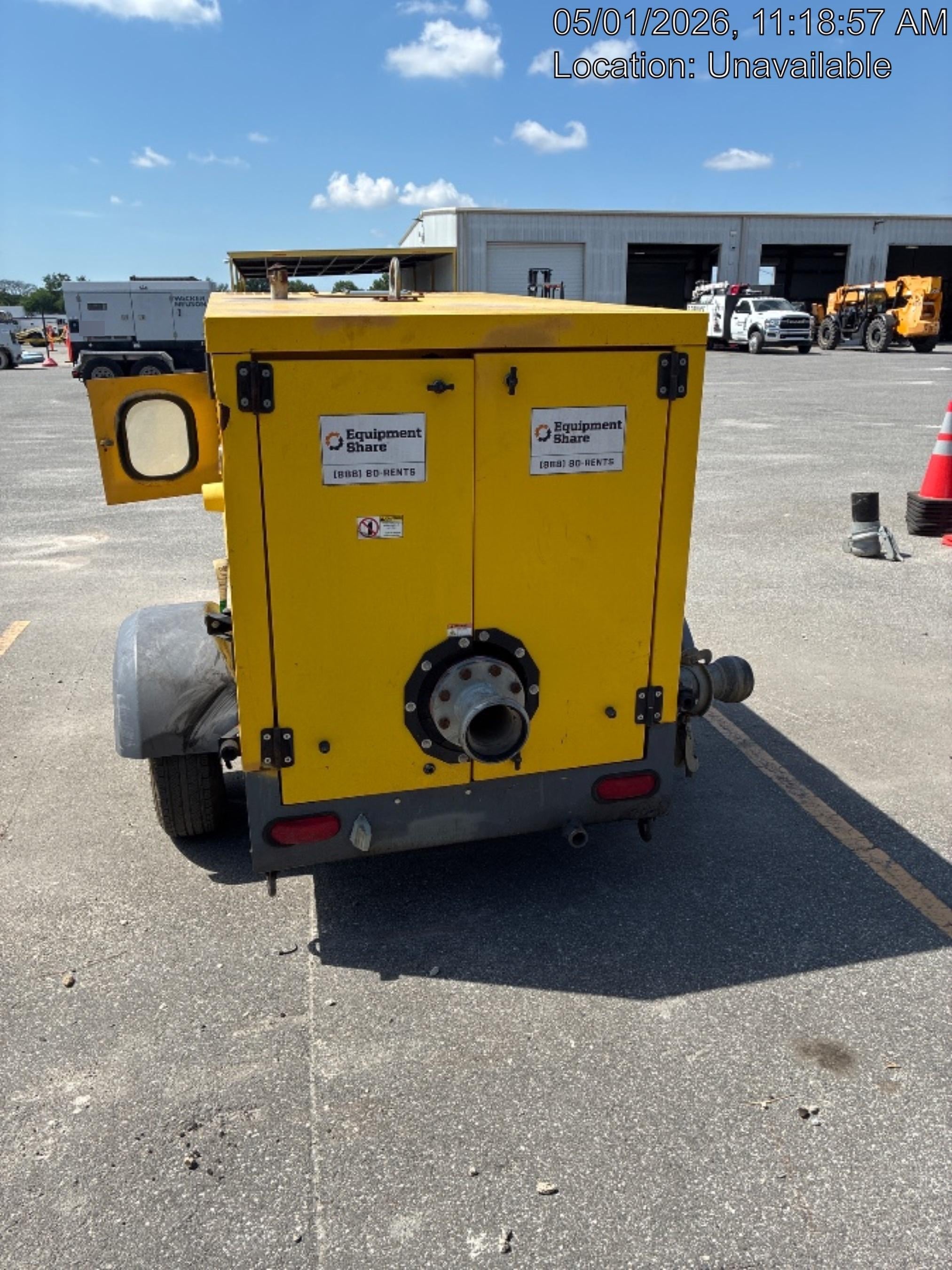 2020 ATLAS COPCO PAS 100 HF CS Enclosed
