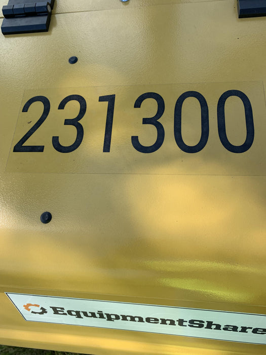 2022 Allmand NLV3GR (4) LED Light Fixture 350W, 23' Vertical Mast, 3kW Prime, Towable, Deep Sea L401, Leveling Jacks, Yanmar T4F 5.8hp