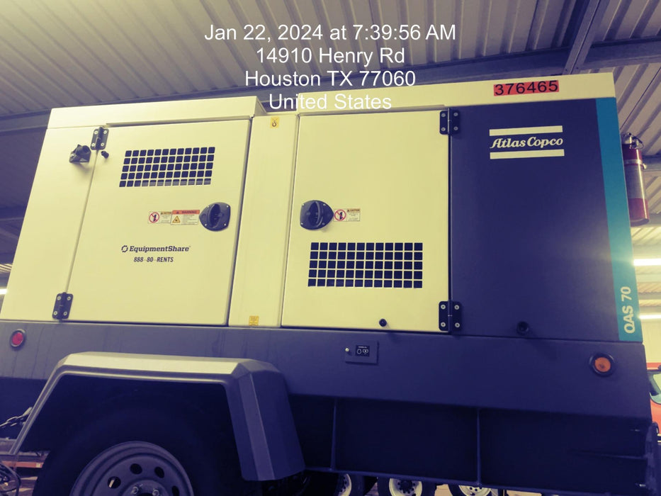 2023 ATLAS COPCO QAS 70