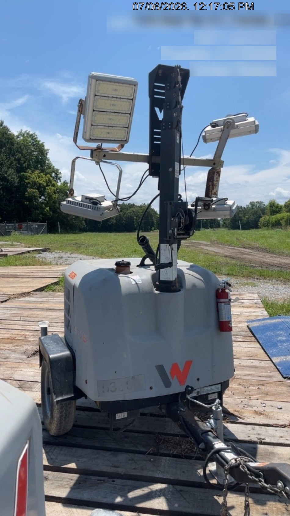 2019 Wacker Neuson LTV6K-LED LED Light Towers