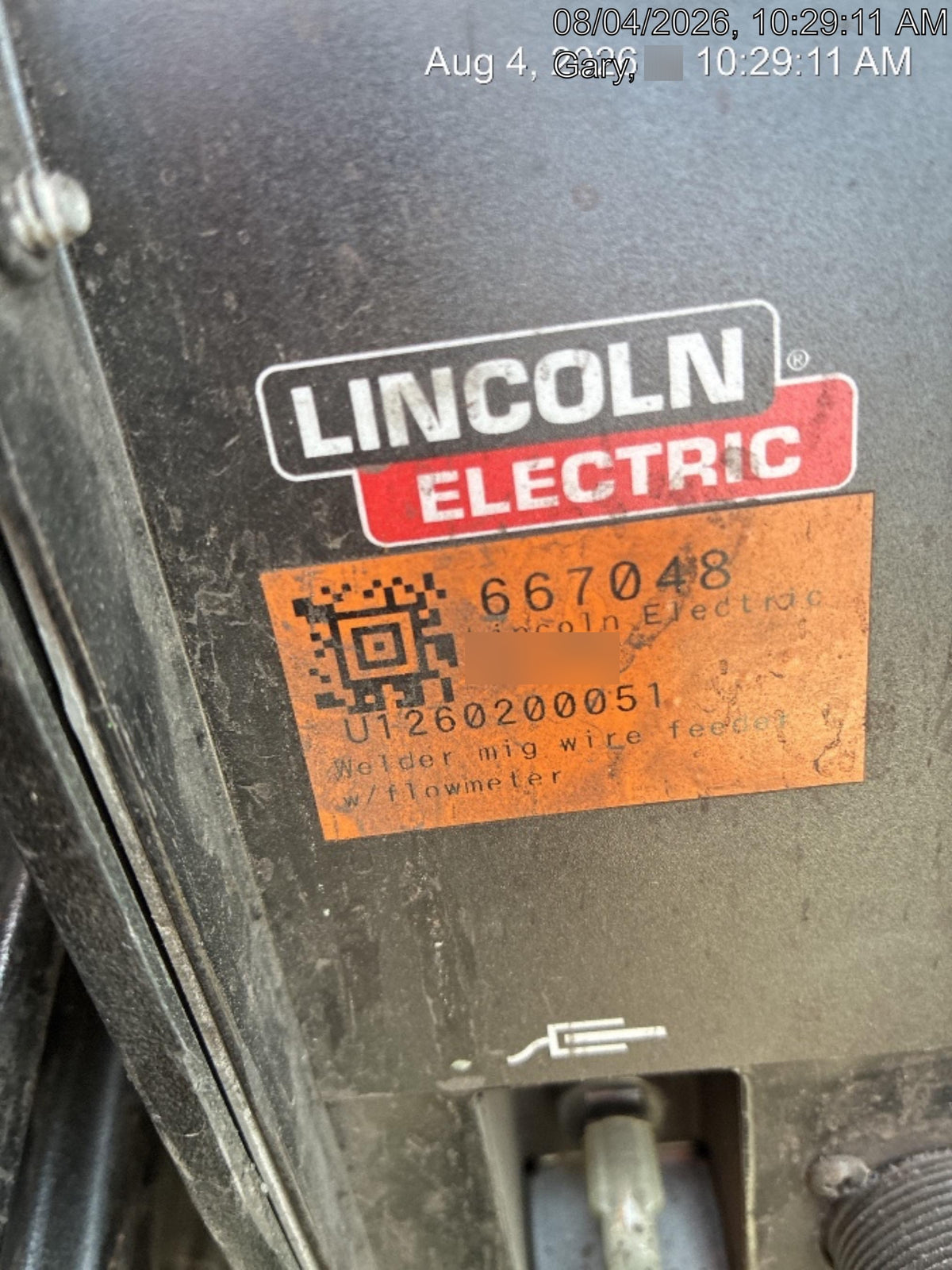 2026 LINCOLN ELECTRIC LN-25X w/Flowmeter