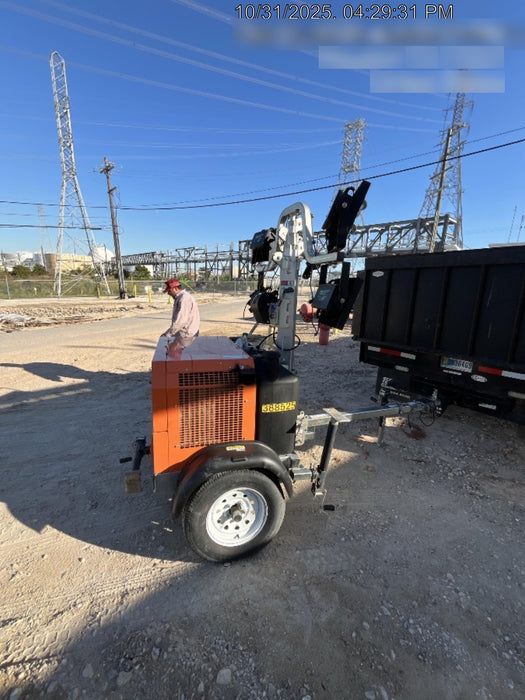 2024 Wanco WLTT-4MM4K Diesel, Deep Sea Controller, Shore Power Plug, Auto Start, (4) 350W LED Floodlights, 4kW Generator, 60 Gal Fuel Tank, 2" Ball, T3