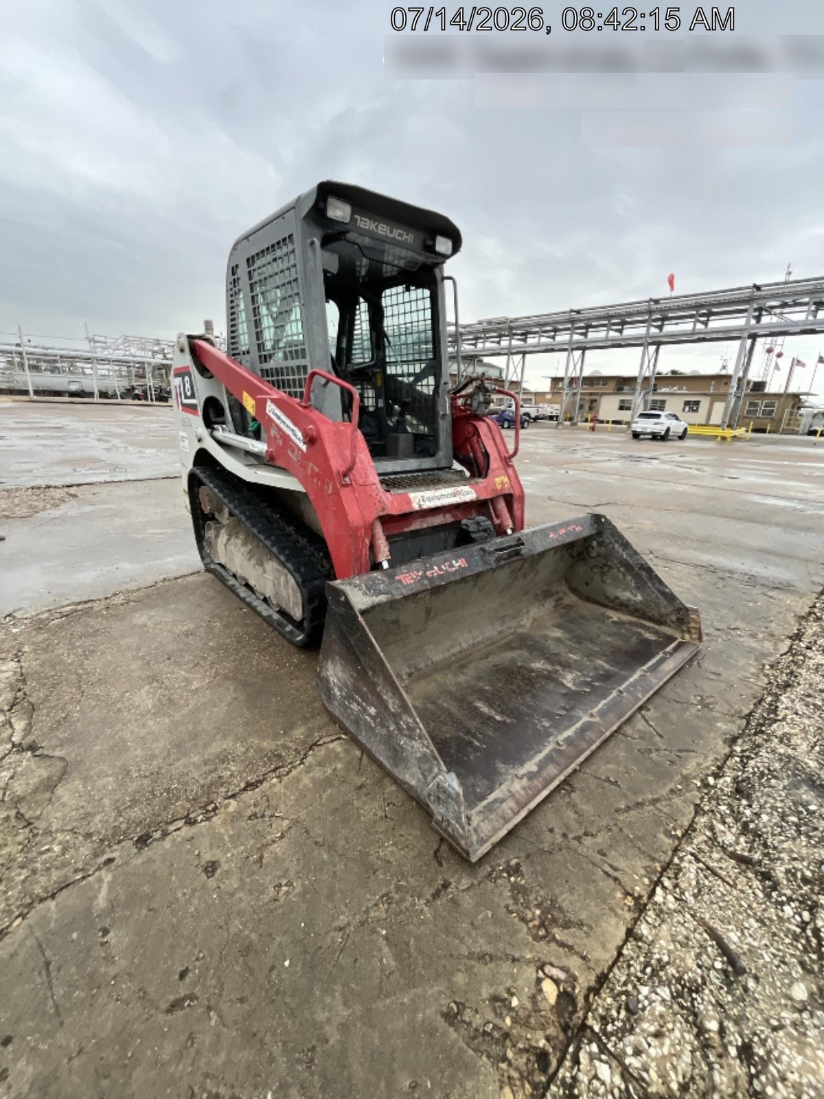 2025 TAKEUCHI 76" Smooth Bucket - Takeuchi