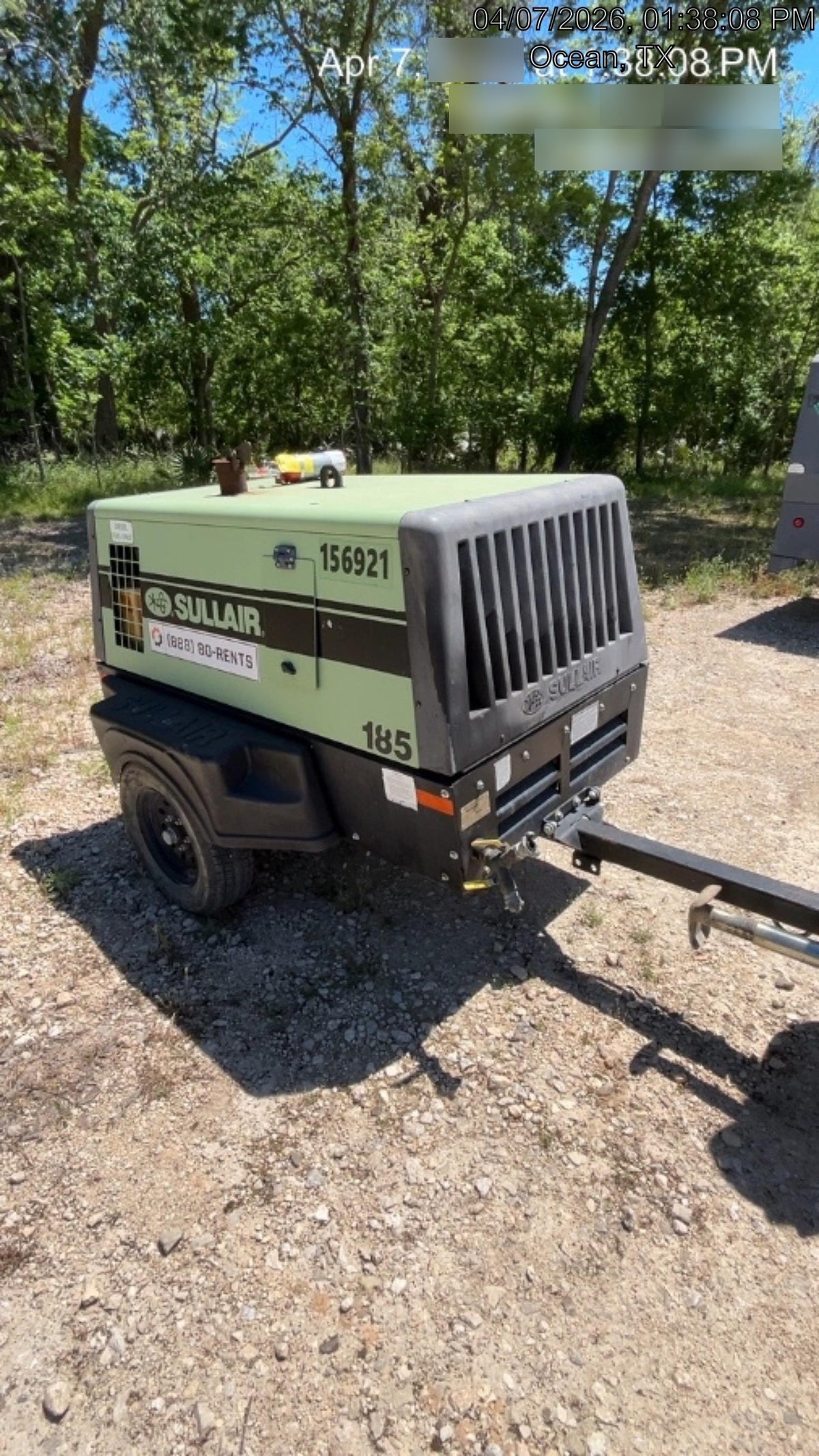 2021 SULLAIR 185D-DPQ KU4F