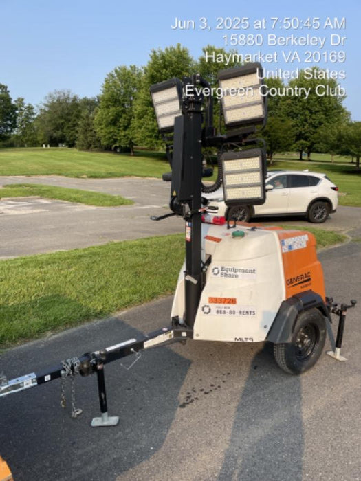 2023 Generac MLT2 Diesel, Flex Switch 120V Input, Powerzone Controller, (4) 320W LED Lights, 4kW Generator, 39.9 Gal Fuel Tank, 2" Ball, T3