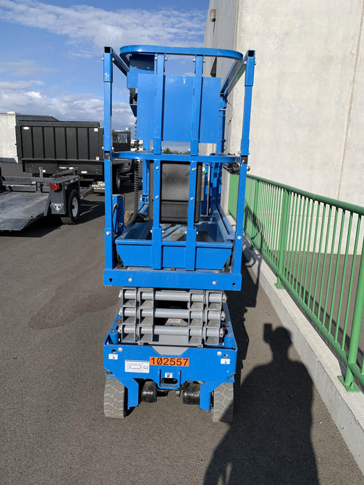 2020 Genie GS-1930 Solid Non Marking Tires, Beacon, Folding rails with half height swing gate, 800W Inverter