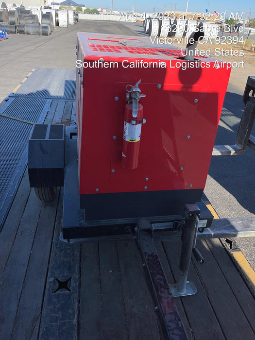 2022 Shindaiwa DGW400MDL Kubota D902 Engine, 23 HP, Dual Op Welder, Wire, Arc, Droop Stick, Tig, and CC Stick Functionality, Simulphase, 3 Phase and 1 Phase Gen Output, Single Axle NB Trlr, Slr Trckl Chrg 12V 12W, Fire Ext