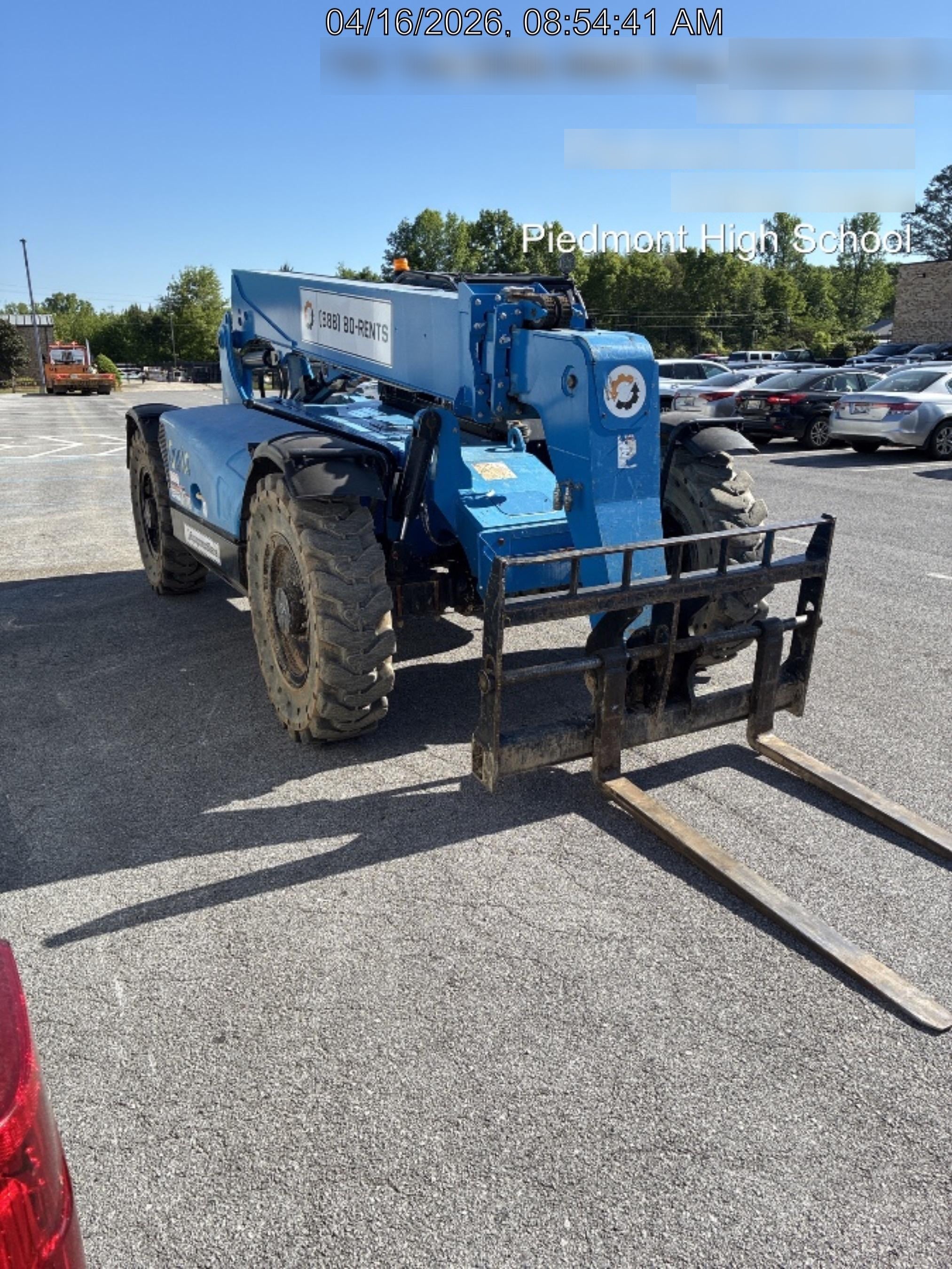 2020 Genie GTH-636 Canopy, Solid Tires, Work Lights, Beacon, Aux Hydraulics, Back up Alarm