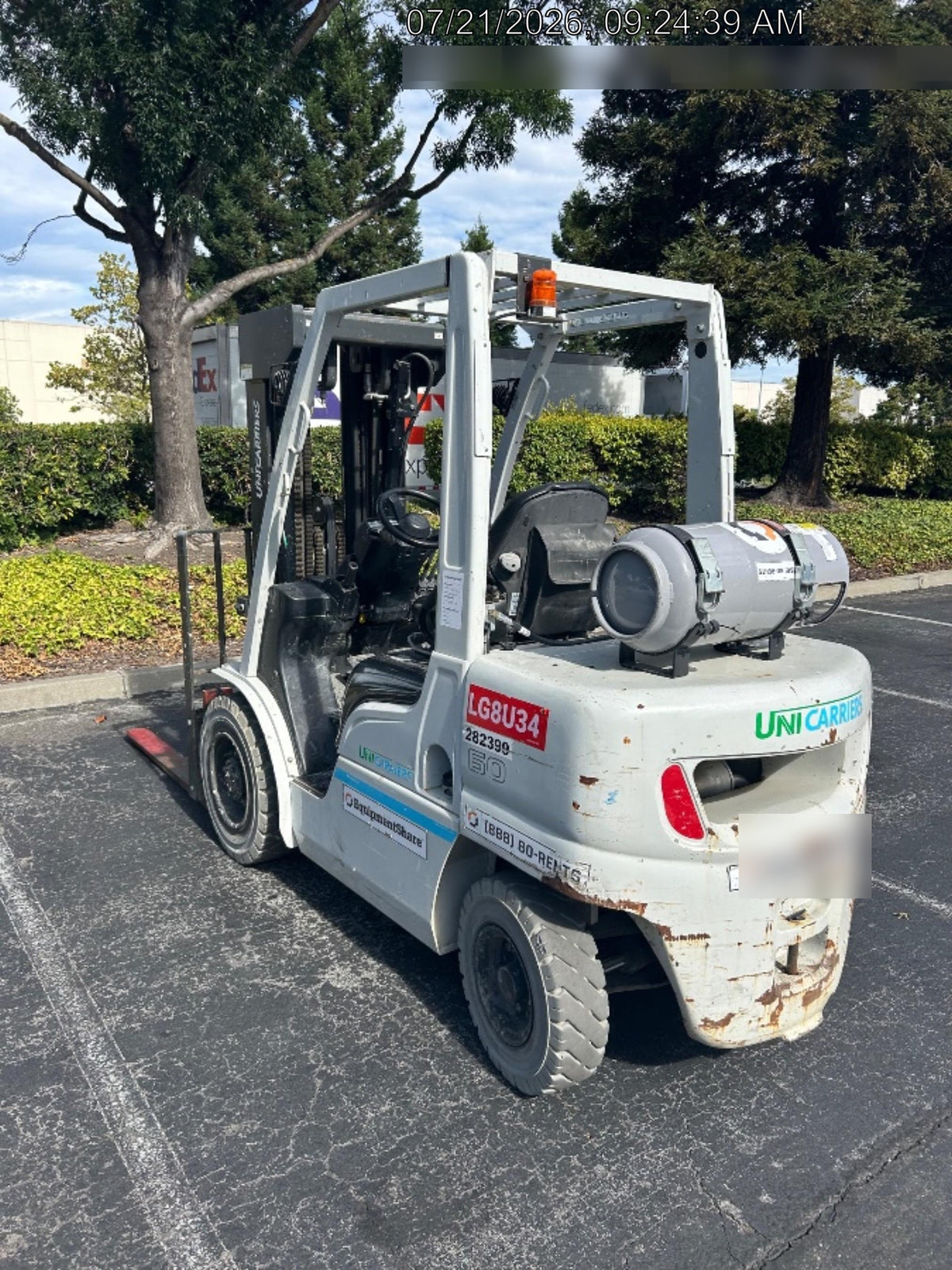2022 UNICARRIER PF60DF QUAD