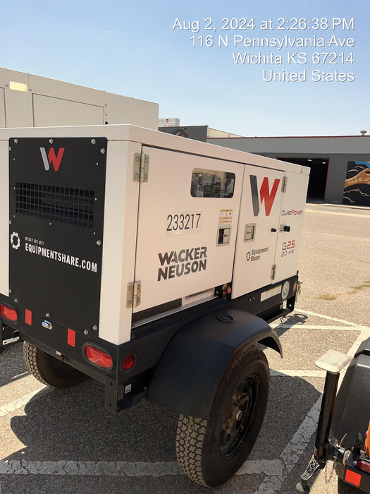 2022 WACKER NEUSON G25