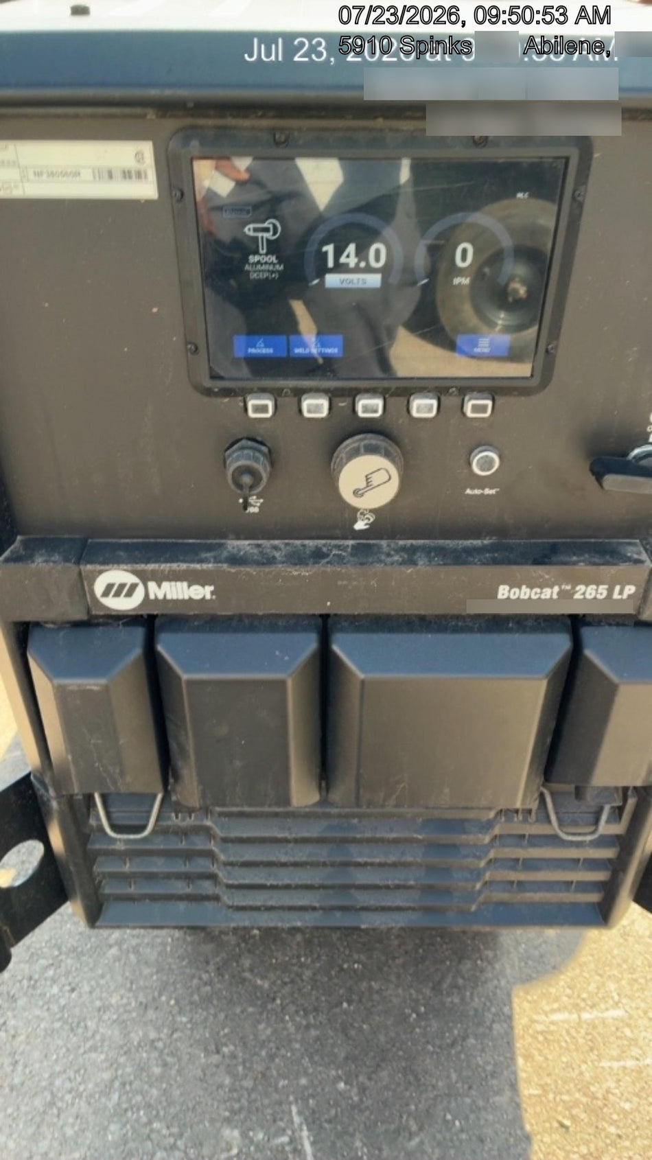 2025 MILLER ELECTRIC Bobcat 265 LP