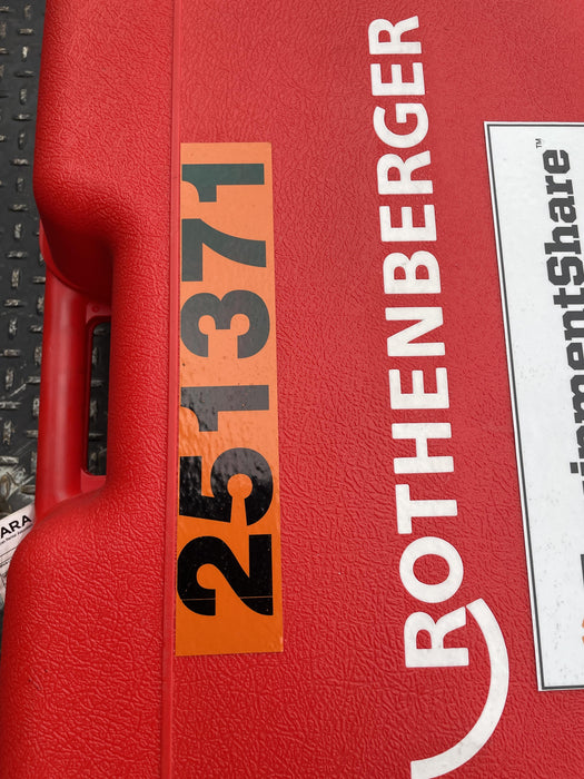 2022 ROTHENBERGER ROBEND 4000