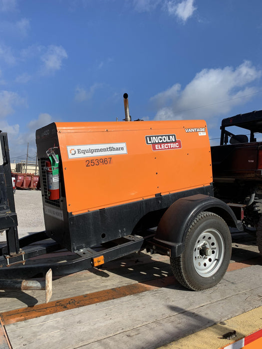 2022 Lincoln Electric LE400 Kubota V1505, Trlr, Cable Rack, Light Kit, ES Decals, T3