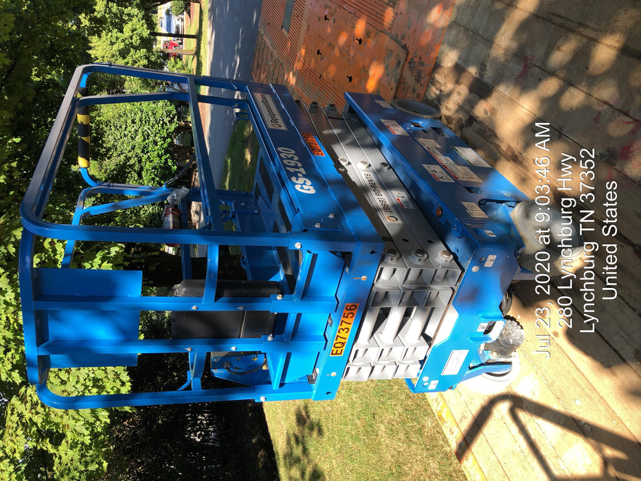 2020 Genie GS-1930 Fixed rails with chain entry gate - Pre A92.20