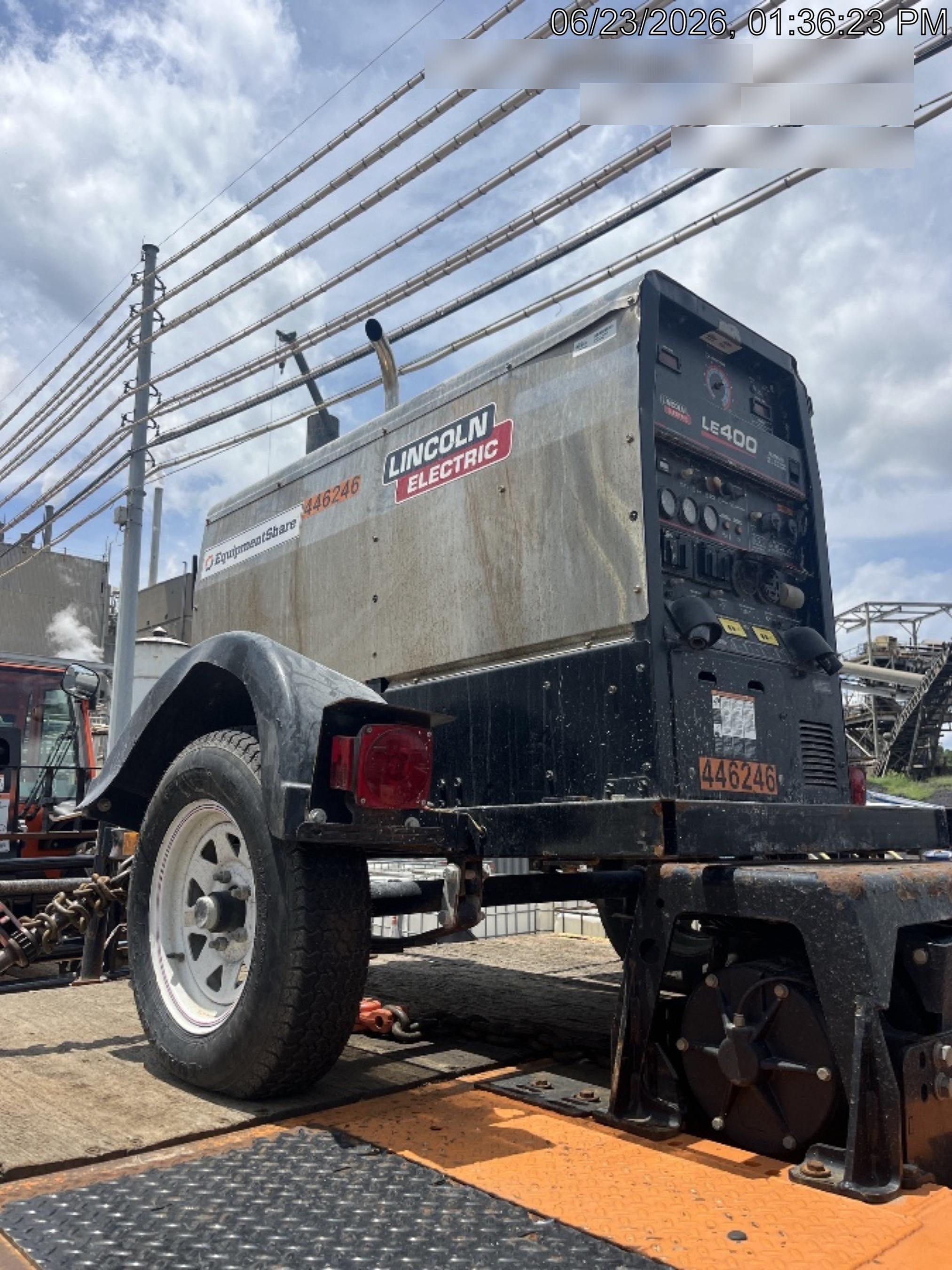 2024 Lincoln Electric LE400 Kubota V1505, Trlr, Cable Rack, Light Kit, ES Decals, T3