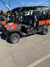 2022 Kubota RTV-X1140W-H Plastic Canopy, Windshield Acrylic Clear, LED Strobe Light, Wire Harness Kit, Back up Alarm