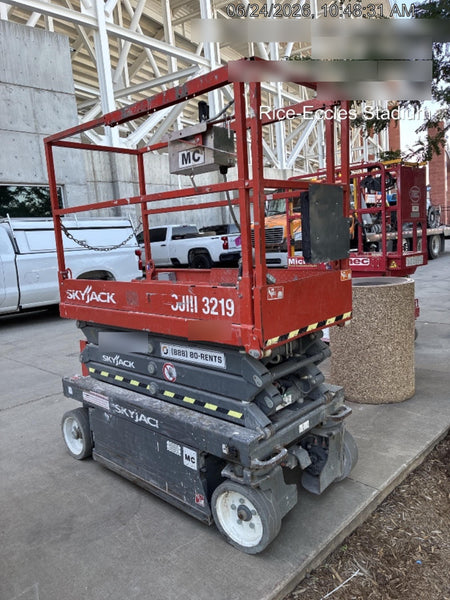 2016 Skyjack SJIII-3219 Standard Rental Specs