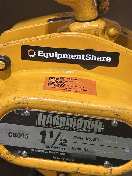 2026 HARRINGTON CB015-10