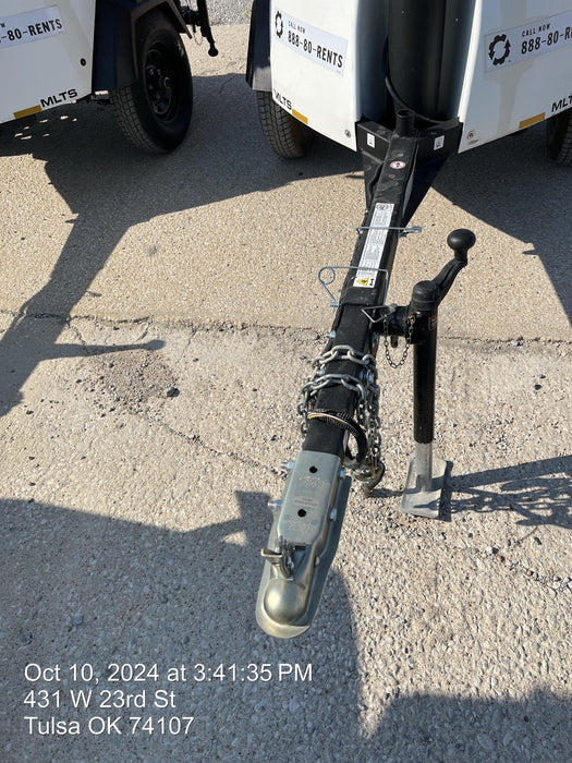 2023 Generac MLT2 Diesel, Flex Switch 120V Input, Powerzone Controller, (4) 320W LED Lights, 4kW Generator, 39.9 Gal Fuel Tank, 2" Ball, T3