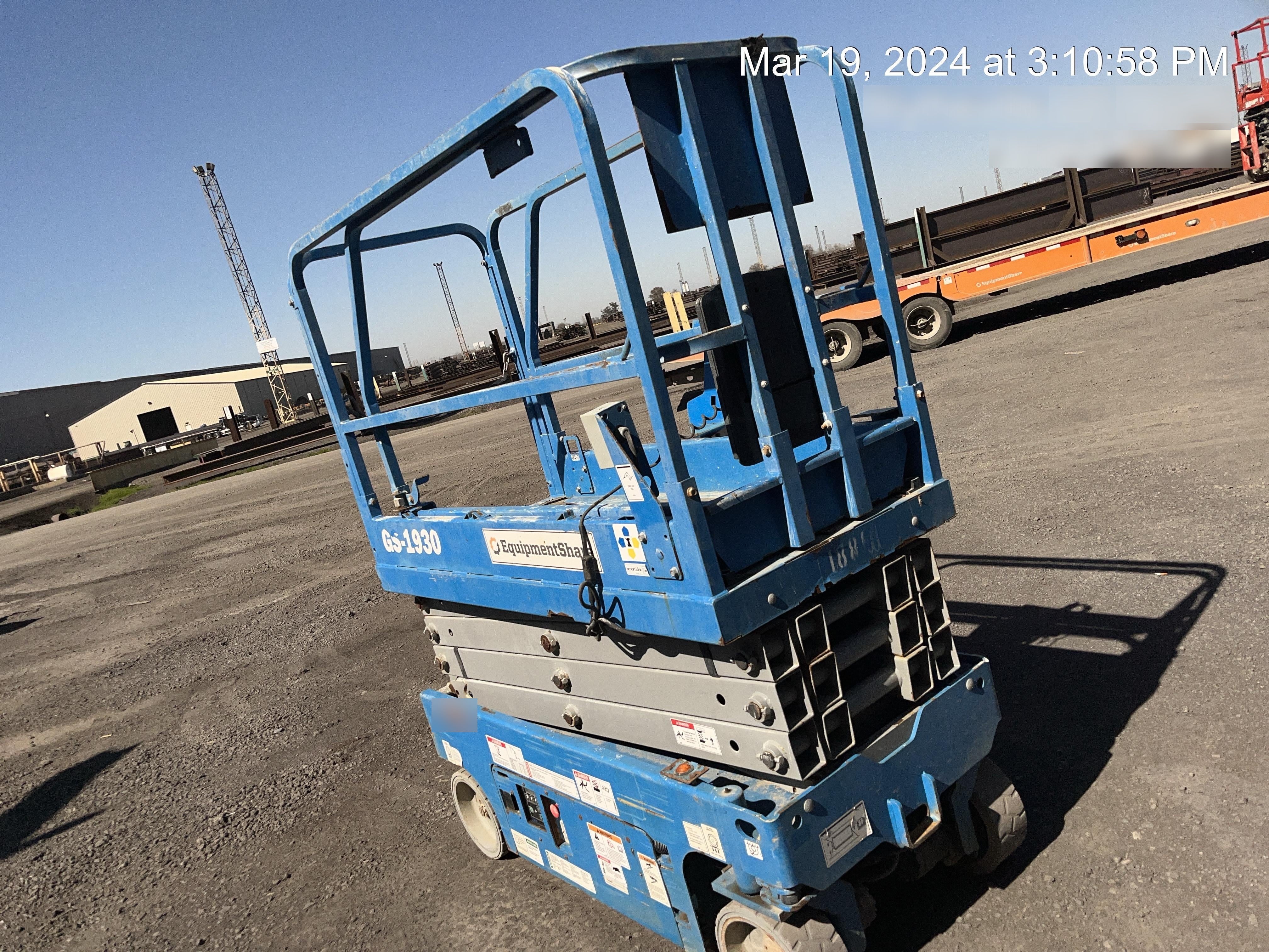 2018 Genie GS-1930 Genie GS-1930 Scissor Lift w/Standard Options