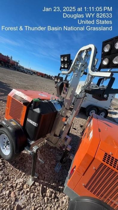 2024 Wanco WLTT-4MM4K Diesel, Deep Sea Controller, Shore Power Plug, Auto Start, (4) 350W LED Floodlights, 4kW Generator, 60 Gal Fuel Tank, 2" Ball, T3